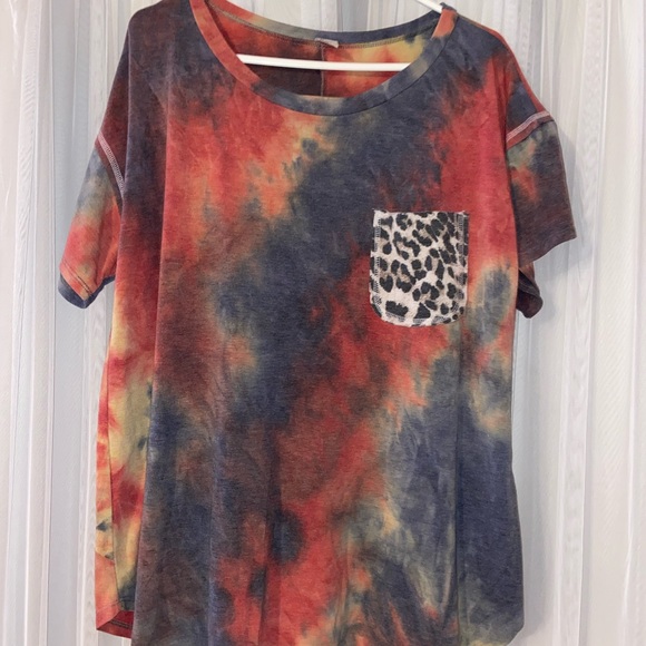 Sew In Love Tops - NWOT SEW IN LOVE TIE DYE